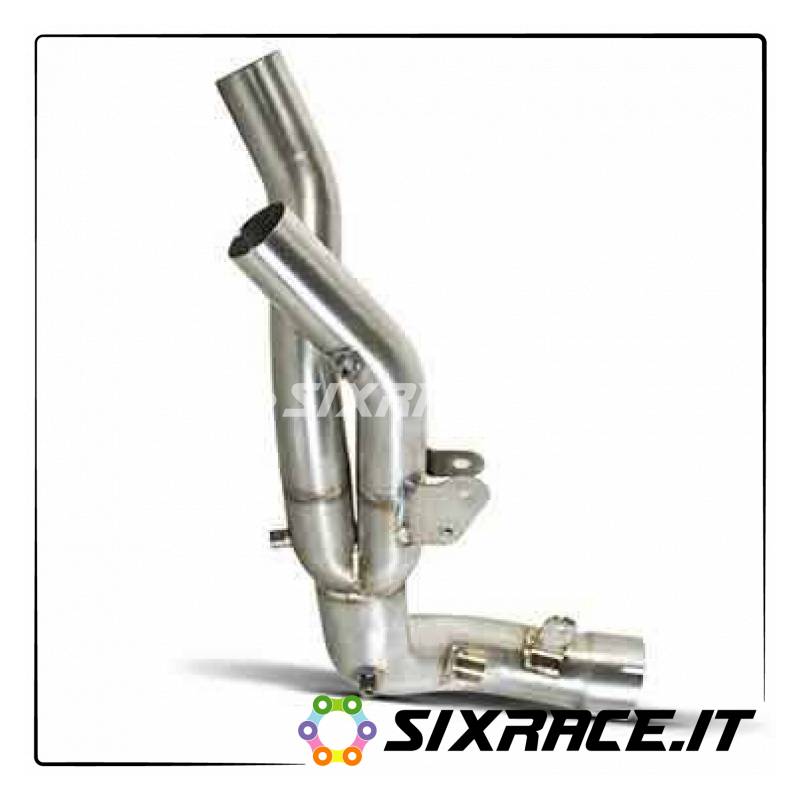 Collettore catalitico acciaio inox Scorpion Yamaha YZF-R1 R1M 2015- non omolog