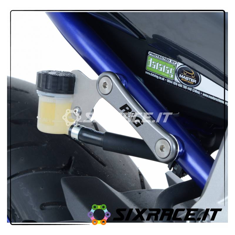 Plaques de repose-pied arrière (paire) c / support de réservoir Yamaha