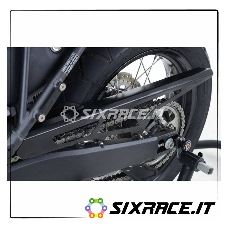 Paracatena in alluminio Honda CRF 1000L Africa Twin - colore nero