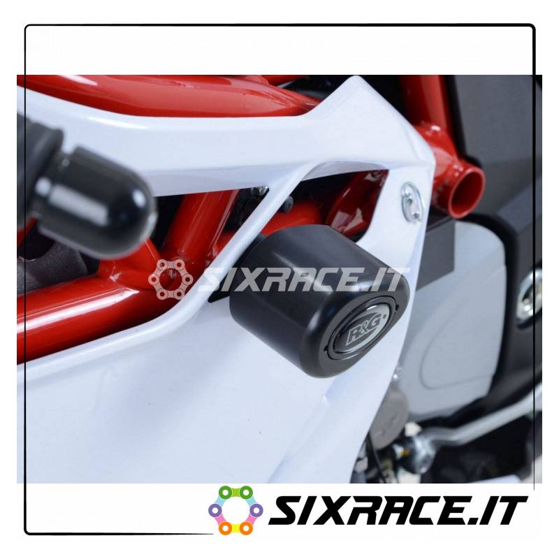 Tampons / protecteurs de cadre Cadre de curseurs non coupés de type Aero - MV Agusta F4 1000R