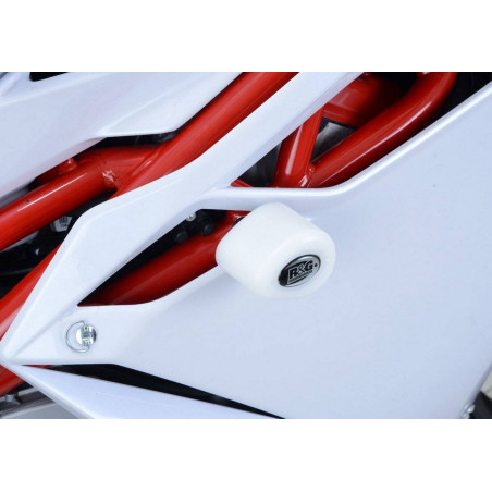 Tampons / protecteurs de cadre Cadre de curseurs non coupés de type Aero - MV Agusta F4 1000R