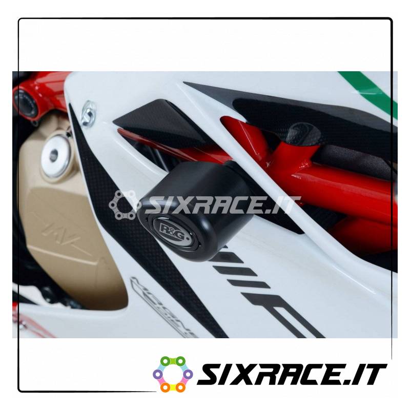 Tamponi / protezioni telaio tipo Aero no-cut sliders telaio - MV Agusta F4RC