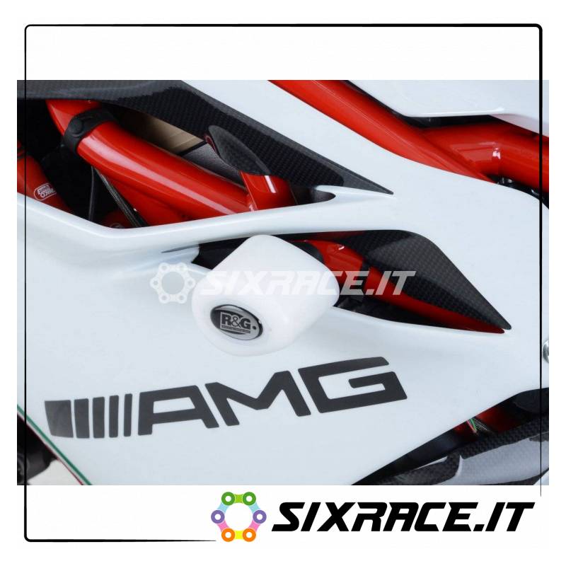 Tamponi / protezioni telaio tipo Aero no-cut sliders telaio - MV Agusta F4RC