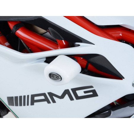 Tampons / protecteurs de cadre type Aero no-cut sliders - MV Agusta F4RC