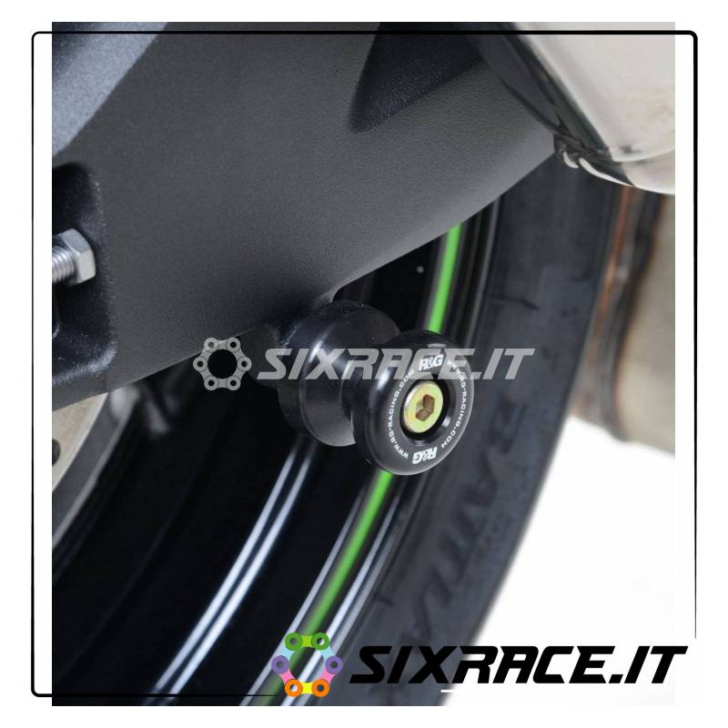 Goupilles béquilles arrières pour Kawasaki ZX10-R 16- / Suzuki SV650 16- / S