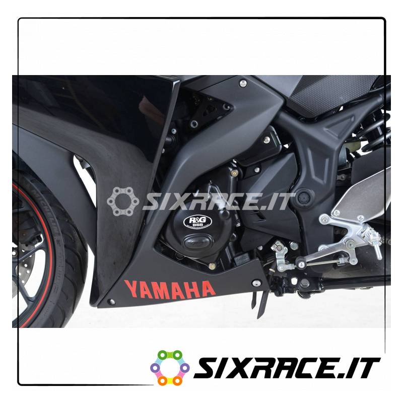 kit 2 pezzi (ECC0184BK-ECC0185BK) - prot.motore YAMAHA YZF-R25 / R3 / MT-25 / MT