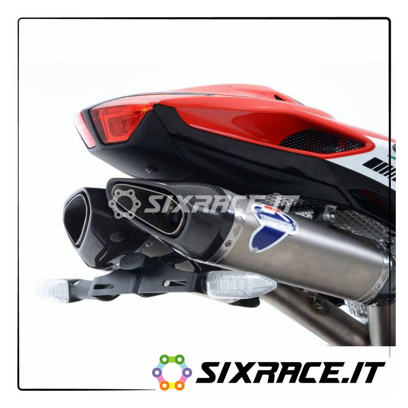 Portatarga MV Agusta F4 1000R 10- / F4RR / F4RC (solo con silenziatore Termign