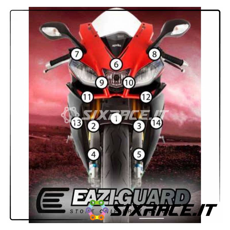 Eazi-Guard Stone Chip Protection - Film de protection pour Aprilia RSV4