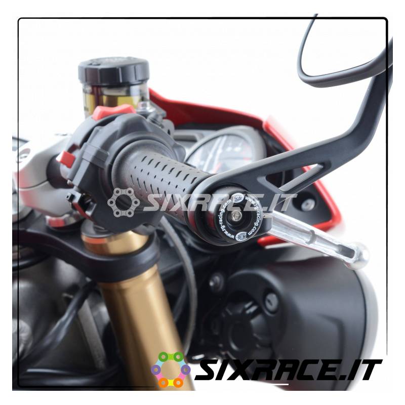 Stabilisateurs / coussinets de guidon Triumph Speed Triple S / R 16- / RS 18- / T