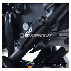 Placchette copri fori poggiapiedi posteriori (paio) Yamaha XSR700