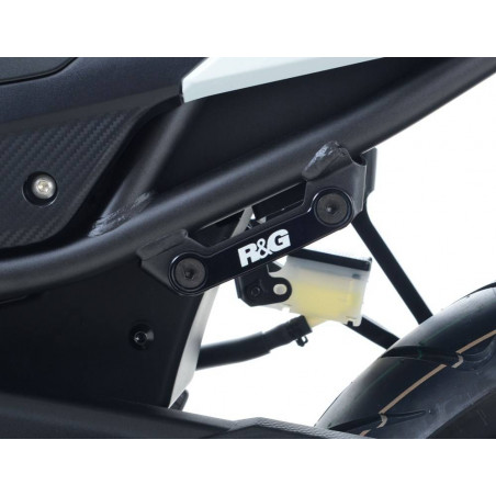 Placchette copri fori poggiapiedi posteriori (lato SX) Honda CBR500R 16- / CB5