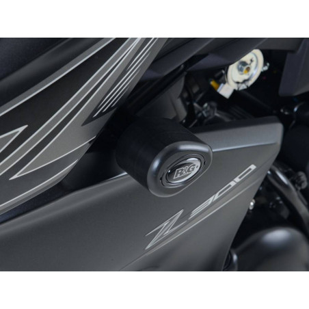 Tampons / protecteurs de cadre de type Aero - Kawasaki Z300 15-