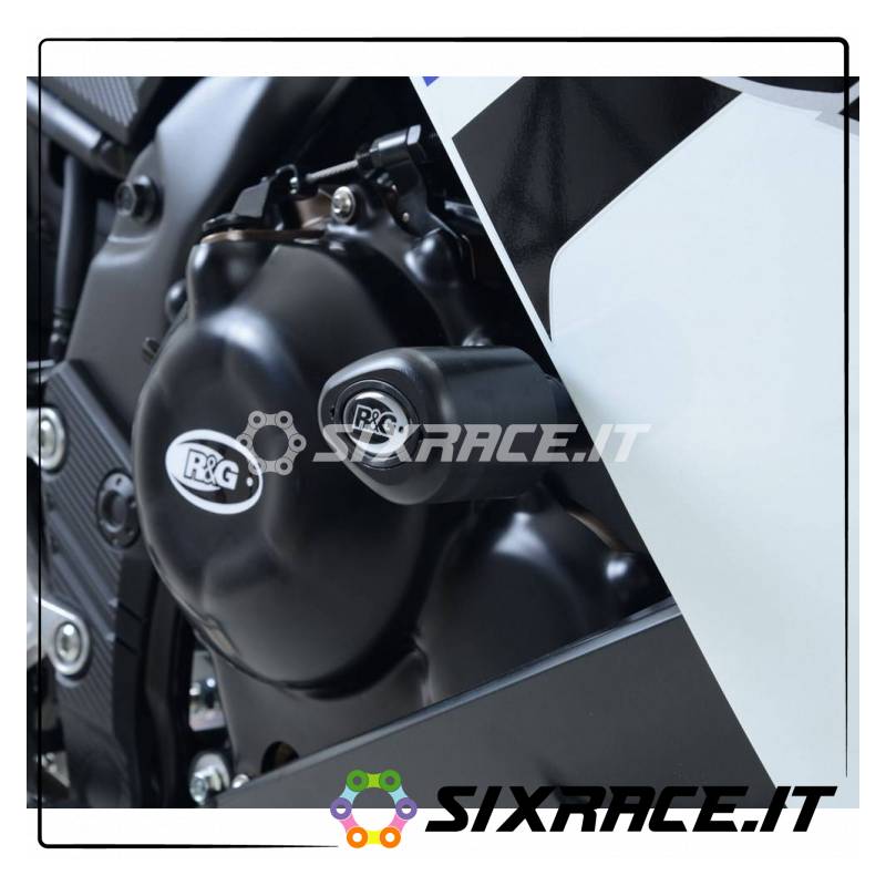 Tampons / protecteurs de cadre Cadre de curseurs sans coupe de type Aero - Honda CBR500R 16-