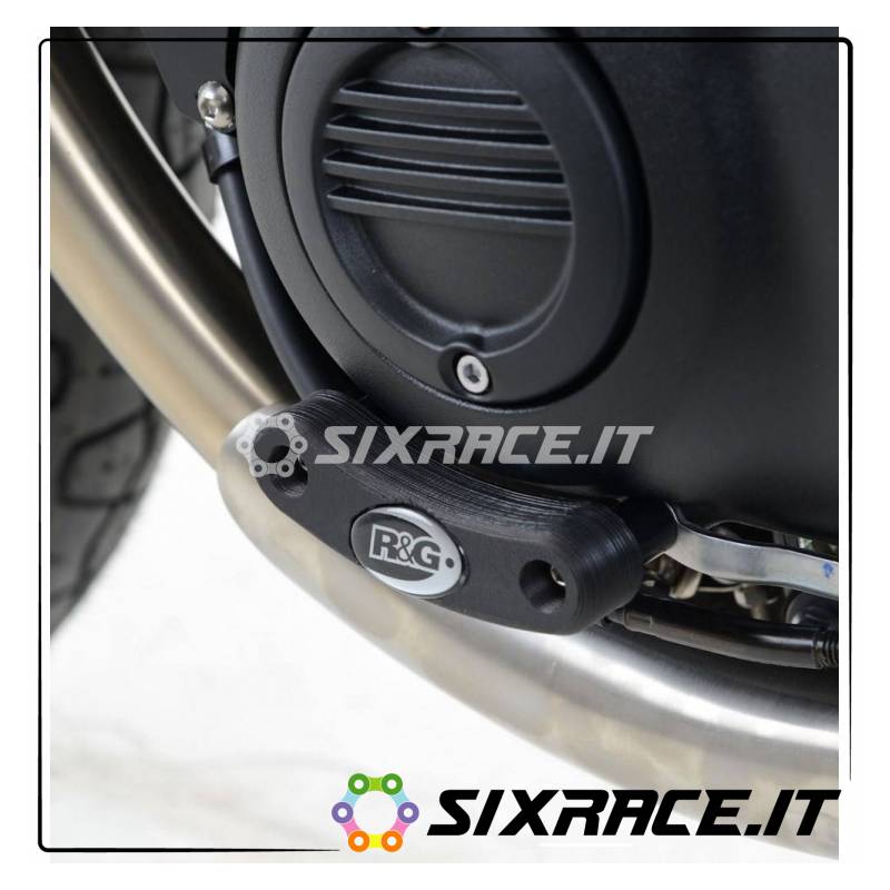 Protezione motore SX Triumph Thruxton 1200/1200R / Street Twin 900 / T120 Bonne