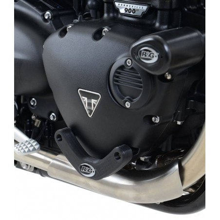 Protezione motore DX Triumph Thruxton 1200/1200R / Street Twin 900 / T120 Bonne