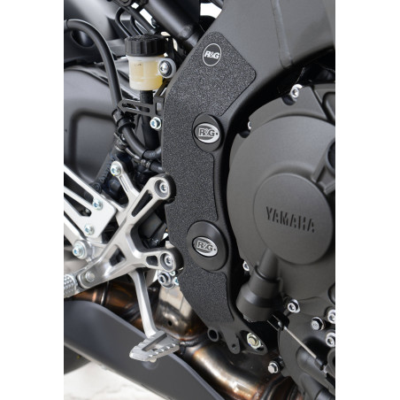 Kit 2pz.adesivi anti-scivolo paratacco YAMAHA MT-10 - nero