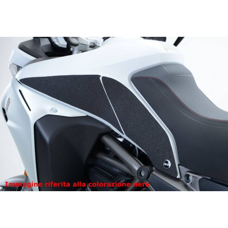 Kit 4pz.adesivi anti-scivolo serbatoio DUCATI MTS Enduro 16- - chiaro