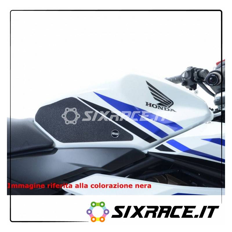 HONDA CBR500R 16- / CB500F 16- kit adhésif de réservoir anti-dérapant 2 - clair