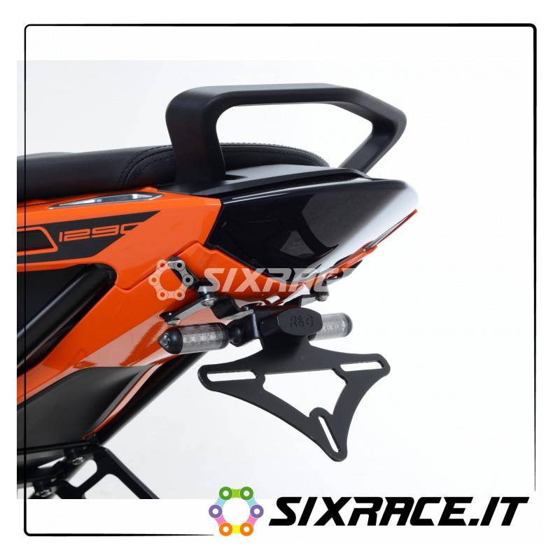 Portatarga KTM Superduke GT (compatibile anche con borse laterali)