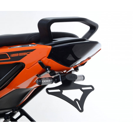 Support de plaque d'immatriculation KTM Superduke GT (également compatible avec les sacoches latérales)