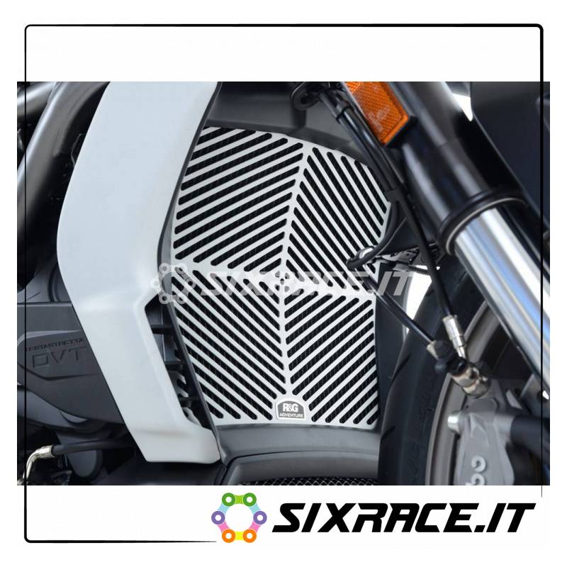 griglia protezione radiatore - DUCATI X-DIAVEL / X-DIAVEL S alluminio satinato