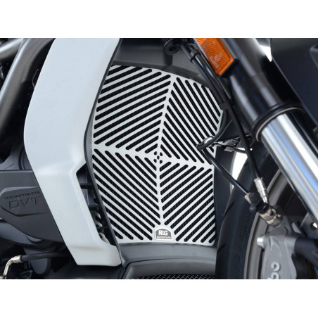 griglia protezione radiatore - DUCATI X-DIAVEL / X-DIAVEL S alluminio satinato