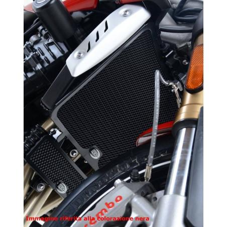 griglia protezione radiatore - TRIUMPH SPEED TRIPLE S / R 16- (colore titanio)