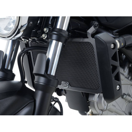 griglia protezione radiatore - SUZUKI SV650 16- / SV650X 18- (colore nero)