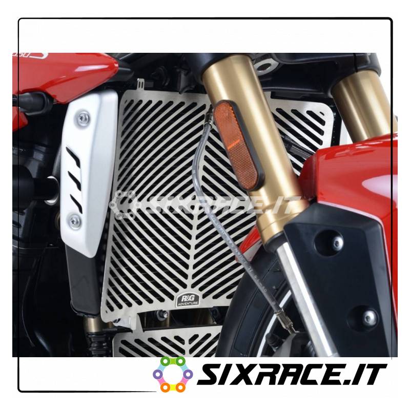 grille de protection de radiateur en acier inoxydable Triumph Speed Triple S / R 16