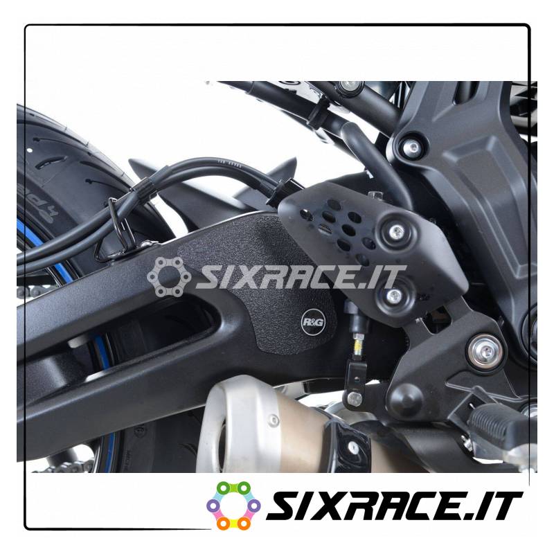 Kit 2pz.adesivi anti-scivolo paratacco YAMAHA Tracer 700 - nero
