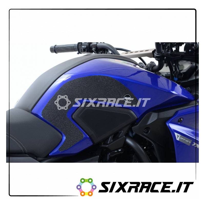 Kit 2pcs autocollants antidérapants réservoir YAMAHA Tracer 700