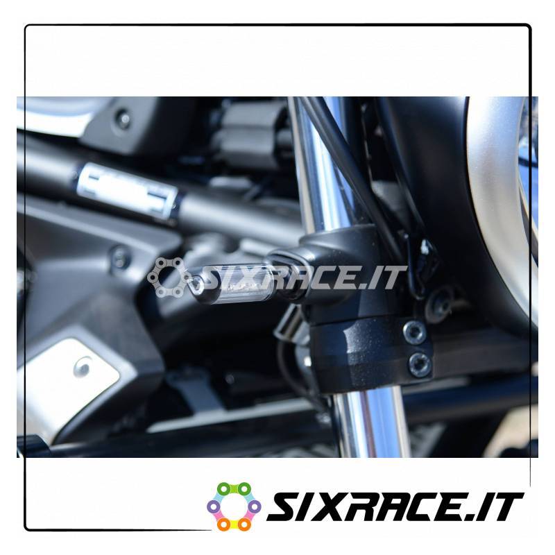 Adaptateurs pour mini-freins avant pour Kawasaki VULCAN S - aluminium (minifrecc