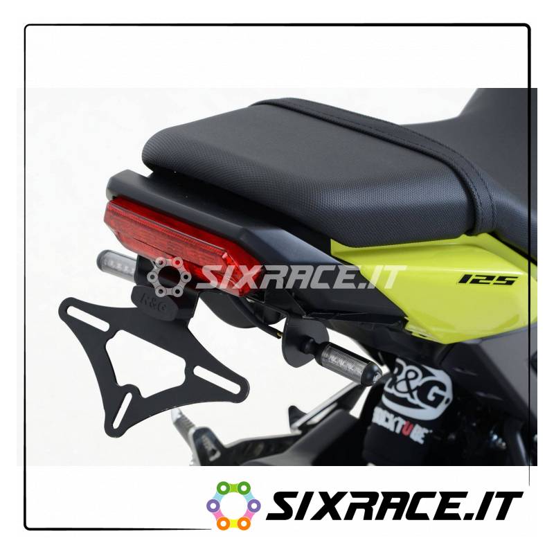 Portatarga Honda MSX 125 16- (uso con minifrecce attacco M8)