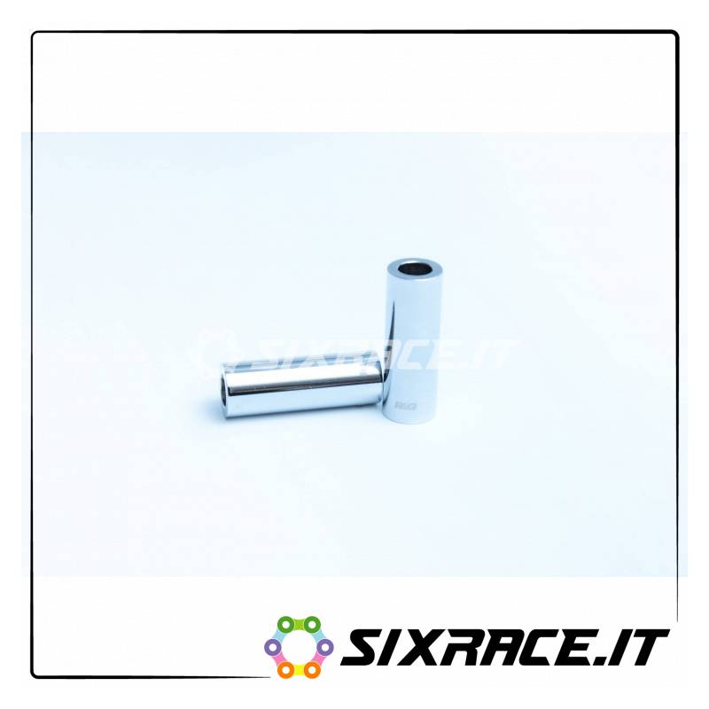 Risers chrome miroirs Triumph T120 Bonneville