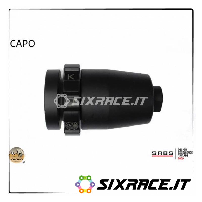 KAOKO Stabilisateur de guidon avec régulateur de vitesse - APRILIA ETV1000 Caponord 04-