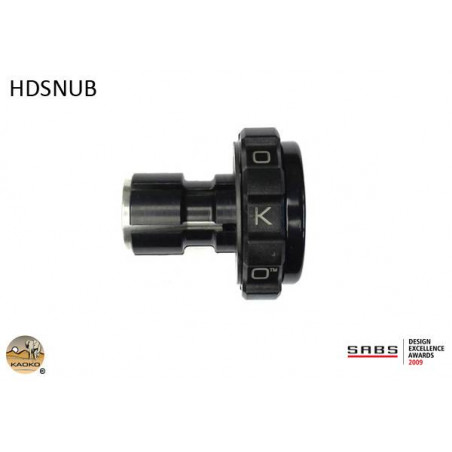 KAOKO stabilizzatore manubrio con cruise control - HD con manubrio OEM 1 (254m"