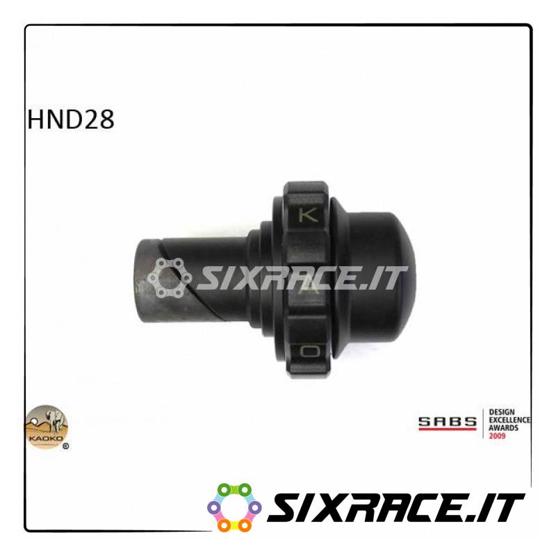 KAOKO stabilizzatore manubrio con cruise control - HONDA con manubrio 19mm ID e