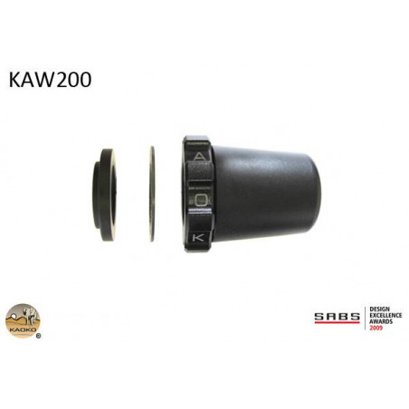 KAOKO Stabilisateur de guidon avec régulateur de vitesse - Kawasaki ZX-12 ZX-14 F1400