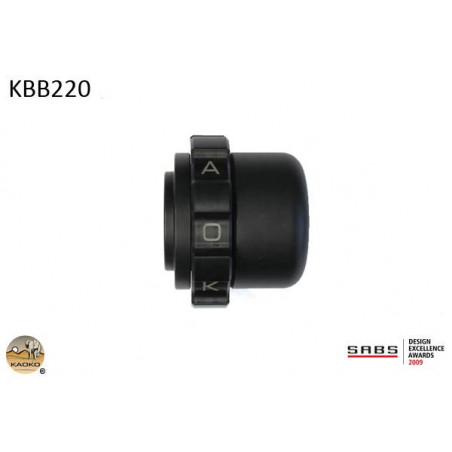 KAOKO stabilizzatore manubrio con cruise control - Kawasaki Versys 1000 con Bark