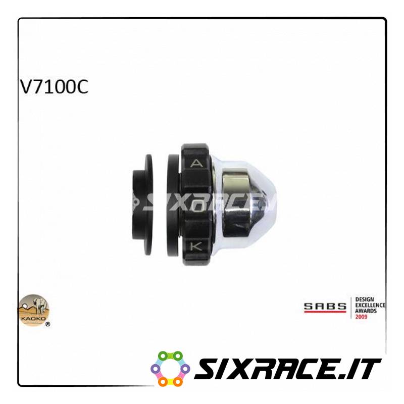 KAOKO stabilizzatore manubrio con cruise control - MOTO-GUZZI V7 RACER 13- V7