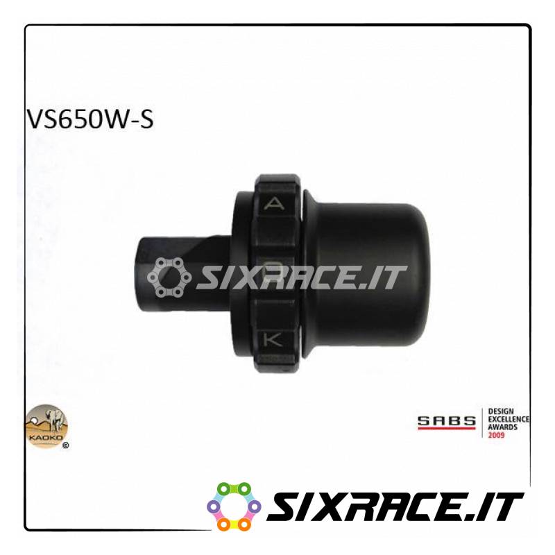 KAOKO stabilizzatore manubrio con cruise control - SUZUKI DL650 V-Strom (senza p