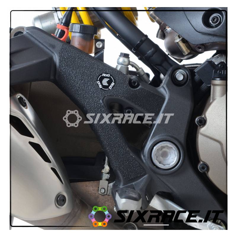 Kit 2pz.adesivi anti-scivolo paratacco DUCATI Monster 821/1200 - nero RG
