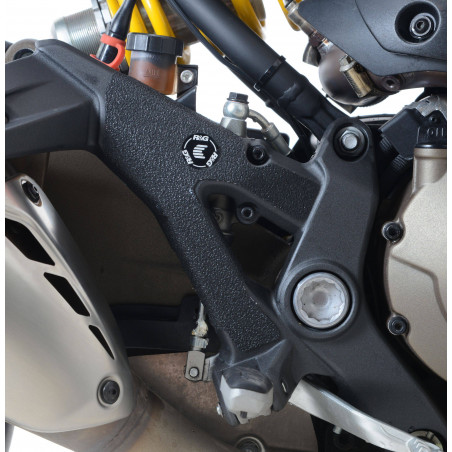 Kit 2pz.adesivi anti-scivolo paratacco DUCATI Monster 821/1200 - nero RG