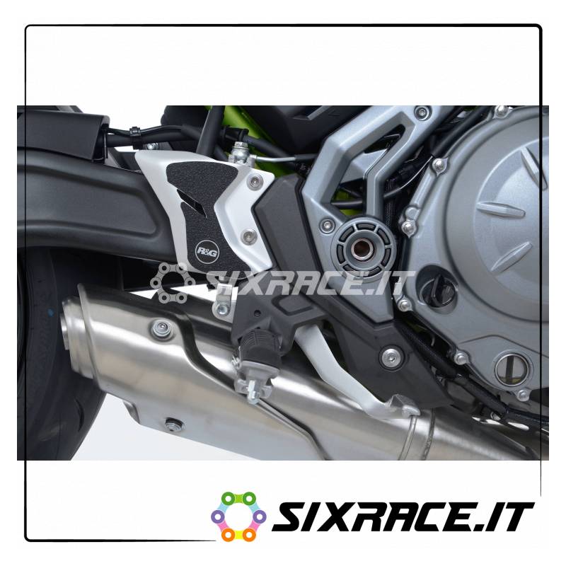 kit 2pz.adesivi anti-scivolo paratacco Kawasaki Z650 - nero RG