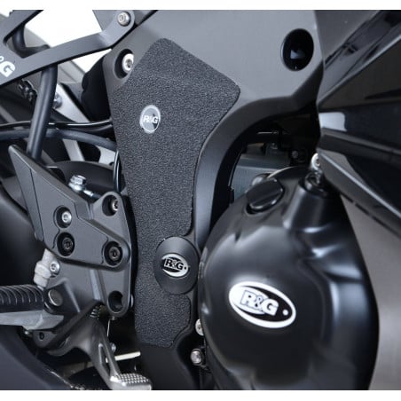 kit 2pz.adesivi anti-scivolo paratacco Kawasaki Z1000SX 17- - nero (solo telaio