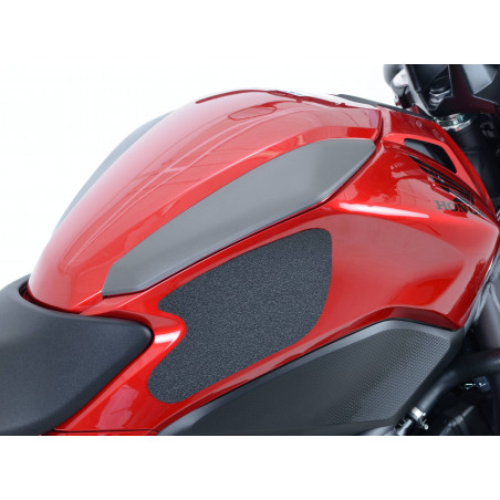 Kit 2pz.adesivi anti-scivolo serbatoio HONDA NC700S / NC750S - nero RG