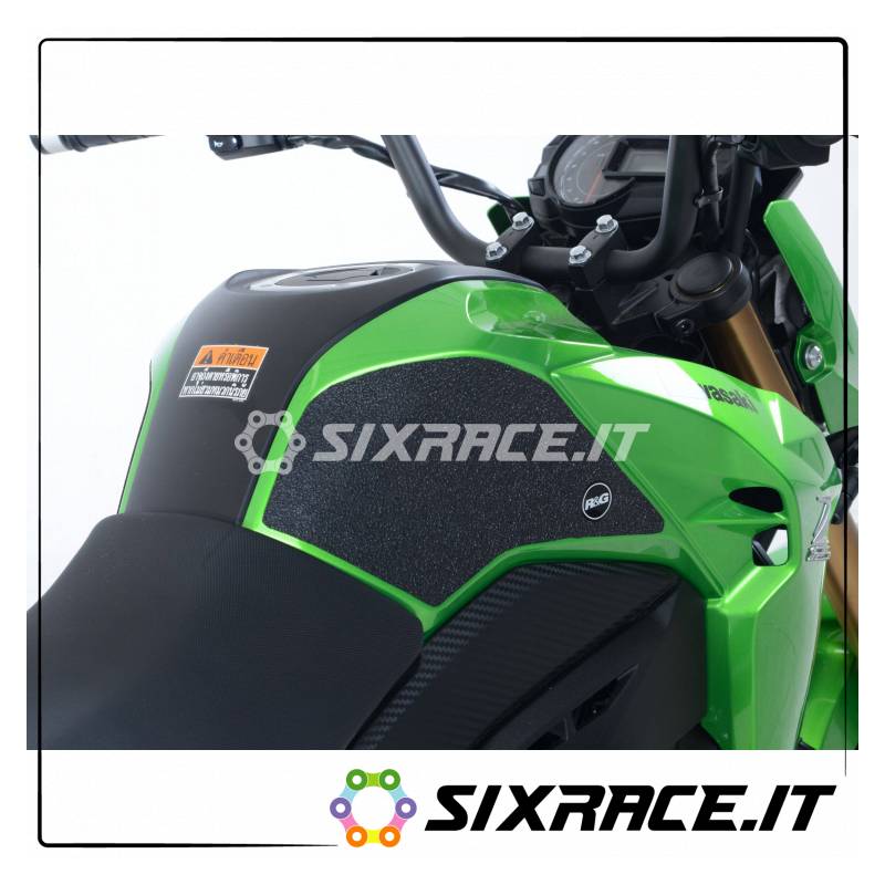 Kit 2pcs autocollants antidérapants KAWASAKI Z125 - clear RG