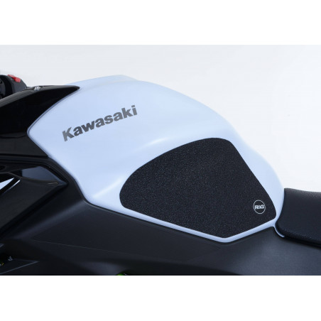Kit 2pz.adesivi anti-scivolo serbatoio KAWASAKI Z650 - nero RG