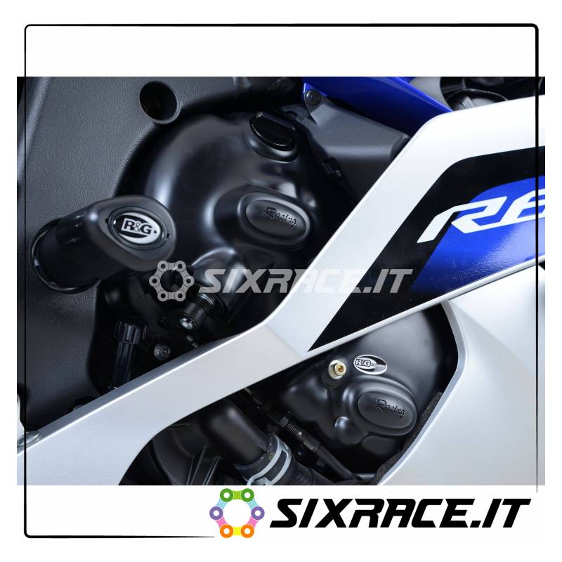 Kit 3 pezzi (ECC0032BK-ECC0033BK-ECC0034BK) - protezioni motore YAMAHA YZF-R6 0