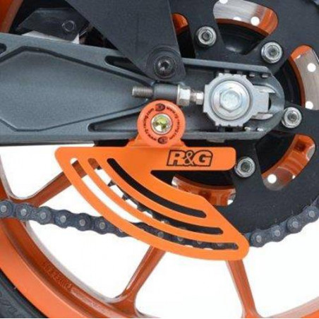 pinna sicurezza catena per KTM RC125/200/390 / Husqvarna Vitpilen 701 - colore a